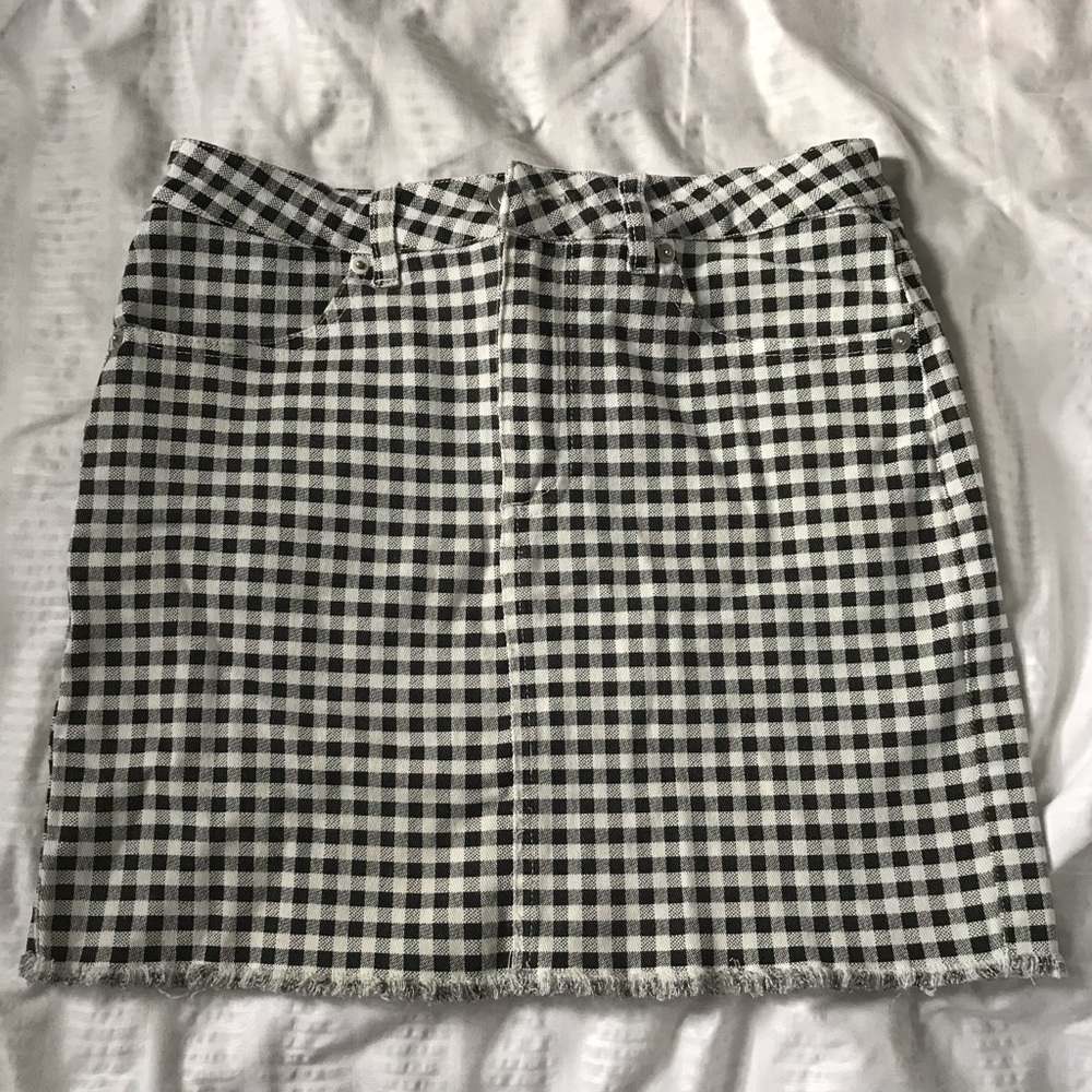 Forever 21 Skirt Small Gingham